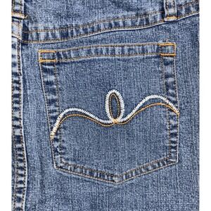 Juniors No Boundaries Junior's Mini Skirt Super High Rise Denim Stretch 5